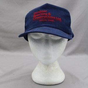 Vintage Corduroy Hat - Outdoor Sports and Construction - Adult Snapback